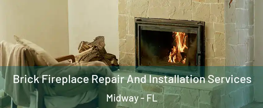  Brick Fireplace Repair And Installation Services Midway - FL
