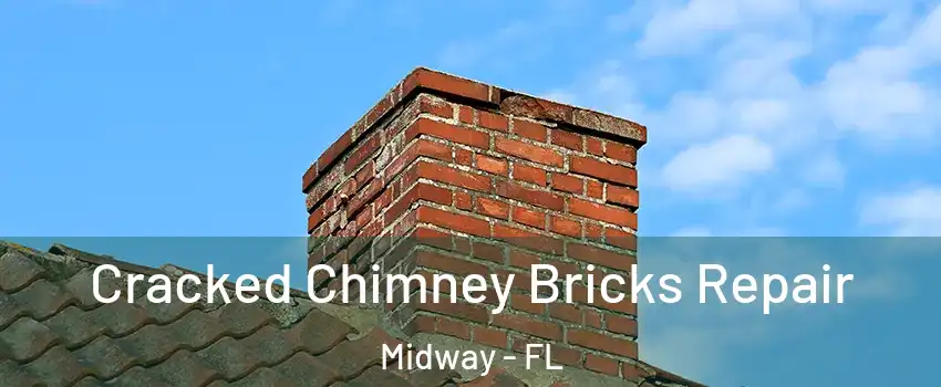  Cracked Chimney Bricks Repair Midway - FL