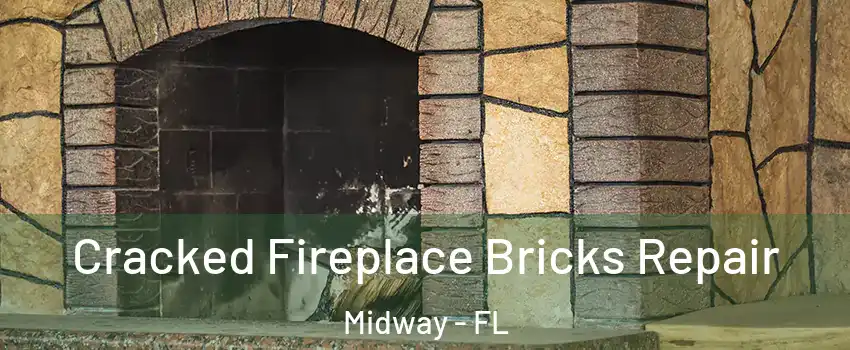  Cracked Fireplace Bricks Repair Midway - FL