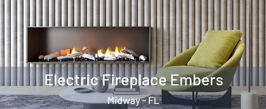  Electric Fireplace Embers Midway - FL