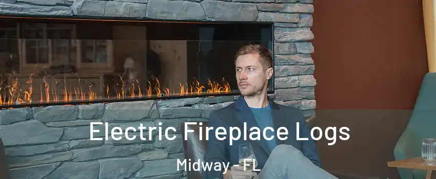  Electric Fireplace Logs Midway - FL