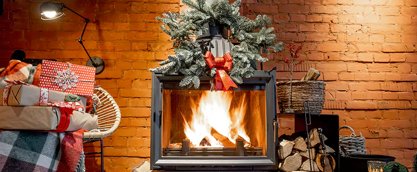 Travis Industries Linear Gas Fireplace Installation in Midway, Florida