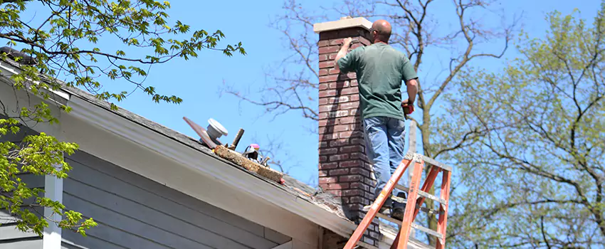 Vinyl and PVC Chimney Flashing Installation in Midway, FL