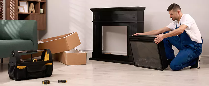 Old Rusted Metal Fireplace Repair And Replacement in Midway, FL