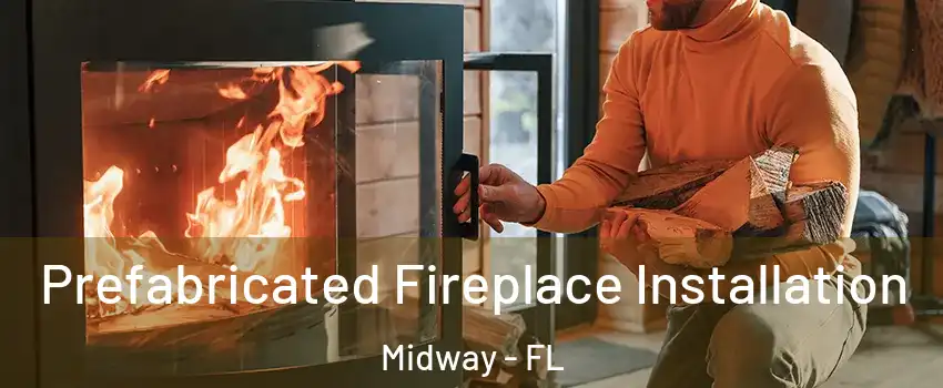  Prefabricated Fireplace Installation Midway - FL