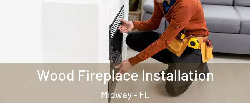  Wood Fireplace Installation Midway - FL
